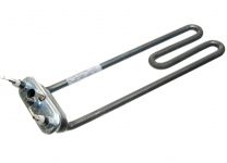 ТЭН (нагреватель) L=240 мм, 1900W, резко гнутый у основания стиральной машины Bosch, Siemens