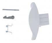 Ручка люка (комплект) стиральной машины Indesit, Ariston 